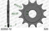 Pignone AFAM 22202-12 passo 520 SUZUKI RM 125 1984  -1986